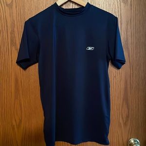 REEBOK Play Dry Workout Tee Navy size Large